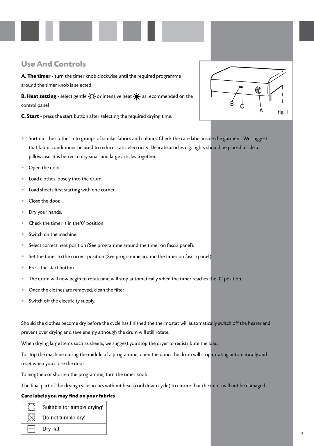 CDA CI521 manual Use And Controls 