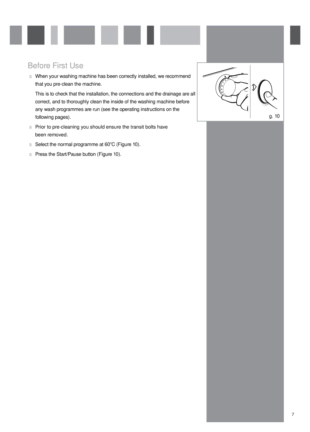 CDA CI931 manual Before First Use 