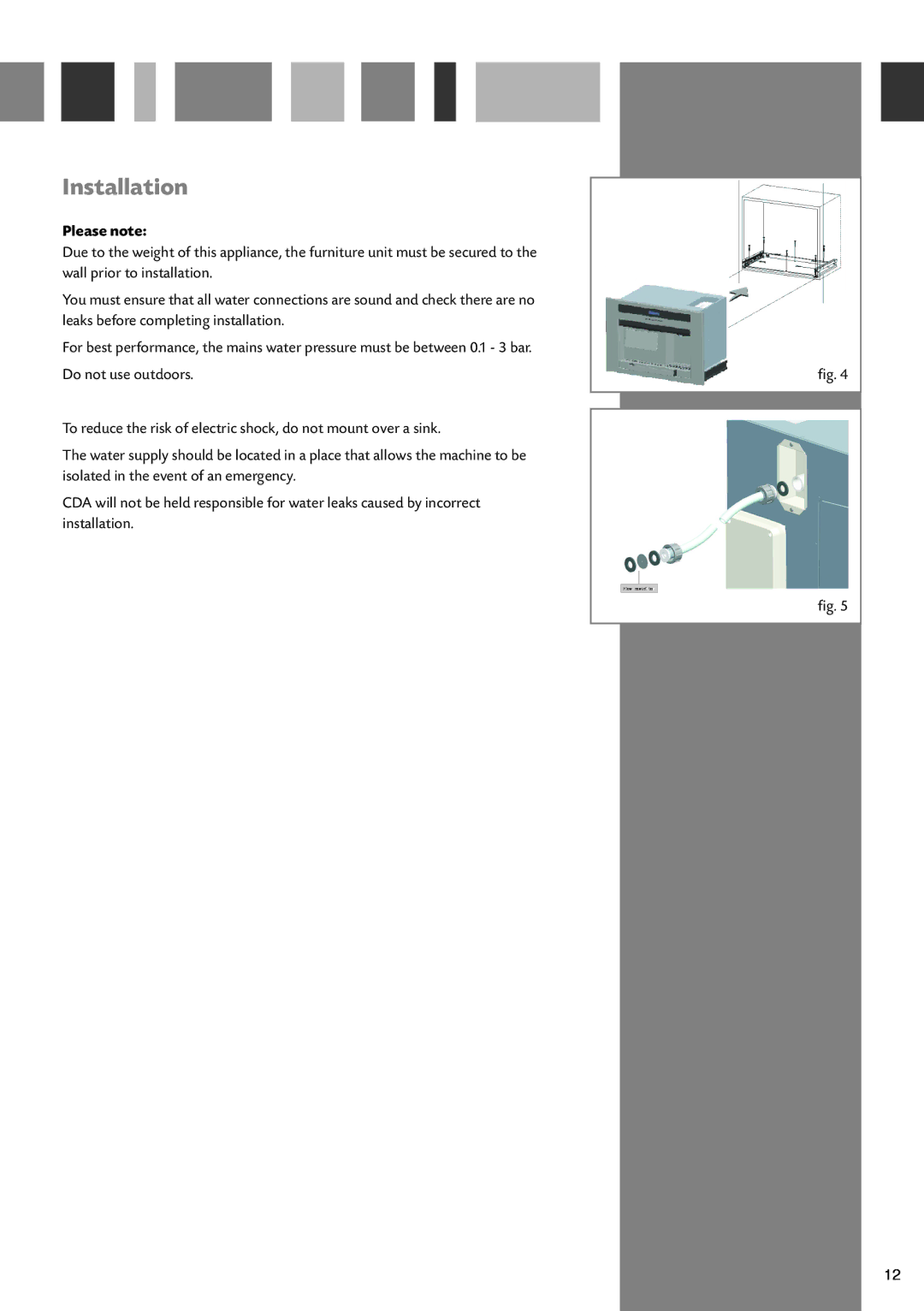 CDA CVC4SS manual Flow restrictor 