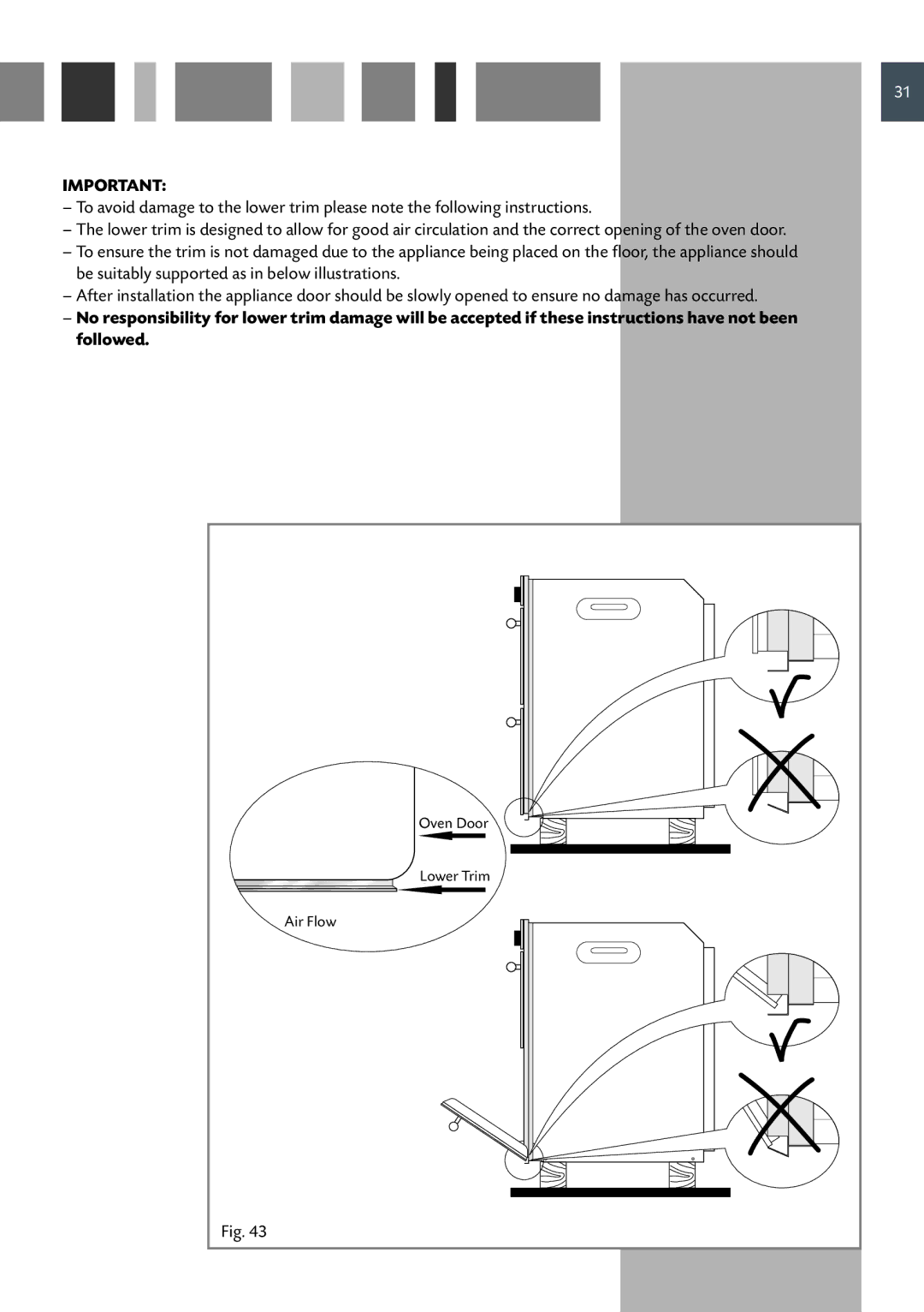 CDA DC730 manual Air Flow 