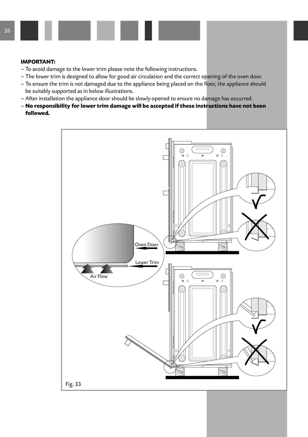 CDA DC930 manual Air Flow 