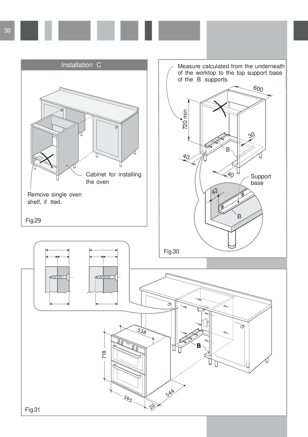 CDA DV 710 manual Installation C 