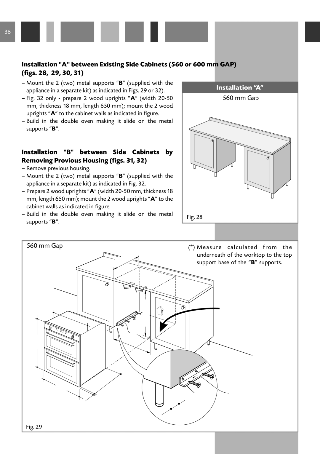 CDA DV 770 manual Installation a, 560 