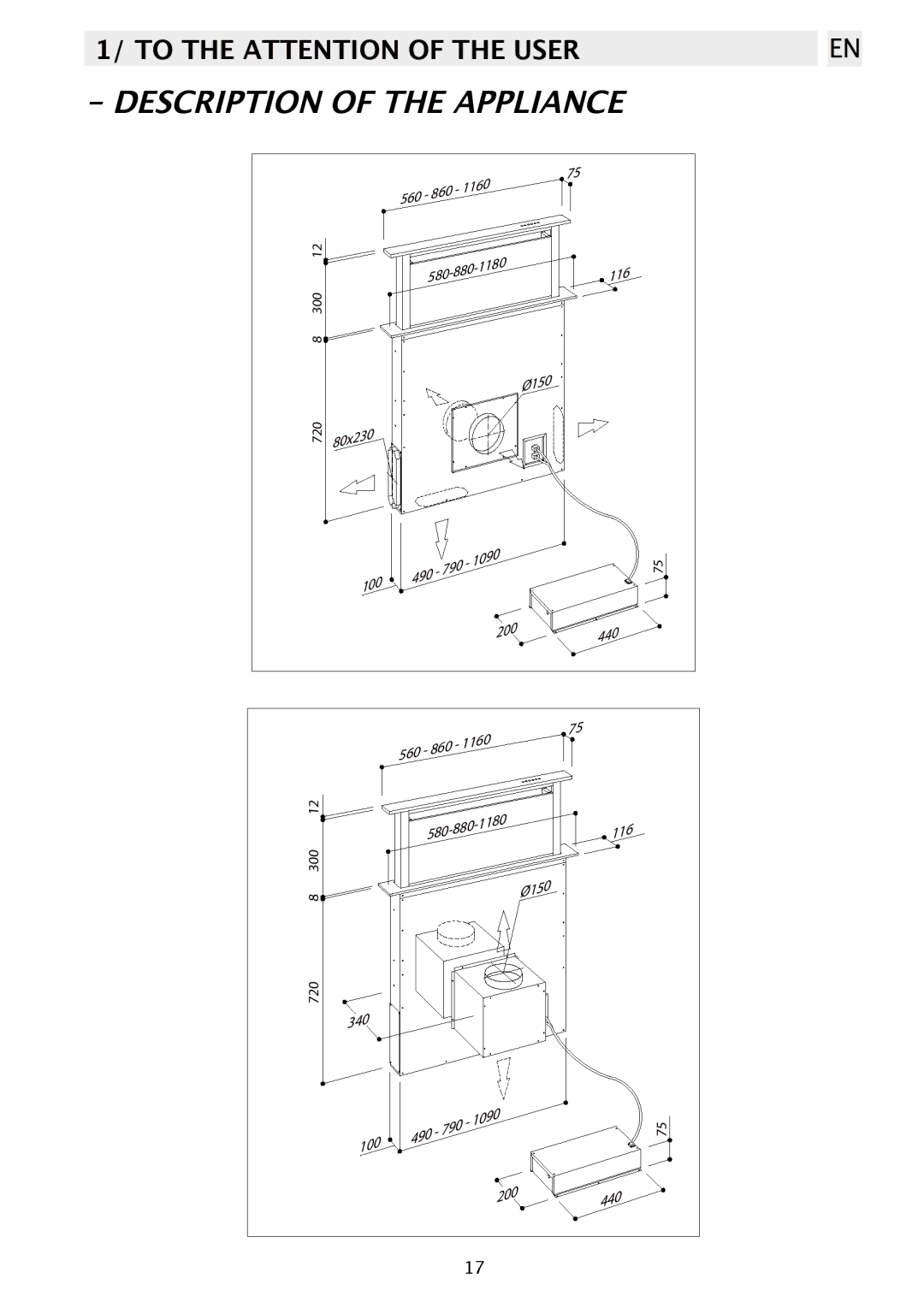 CDA EDD9BL manual 