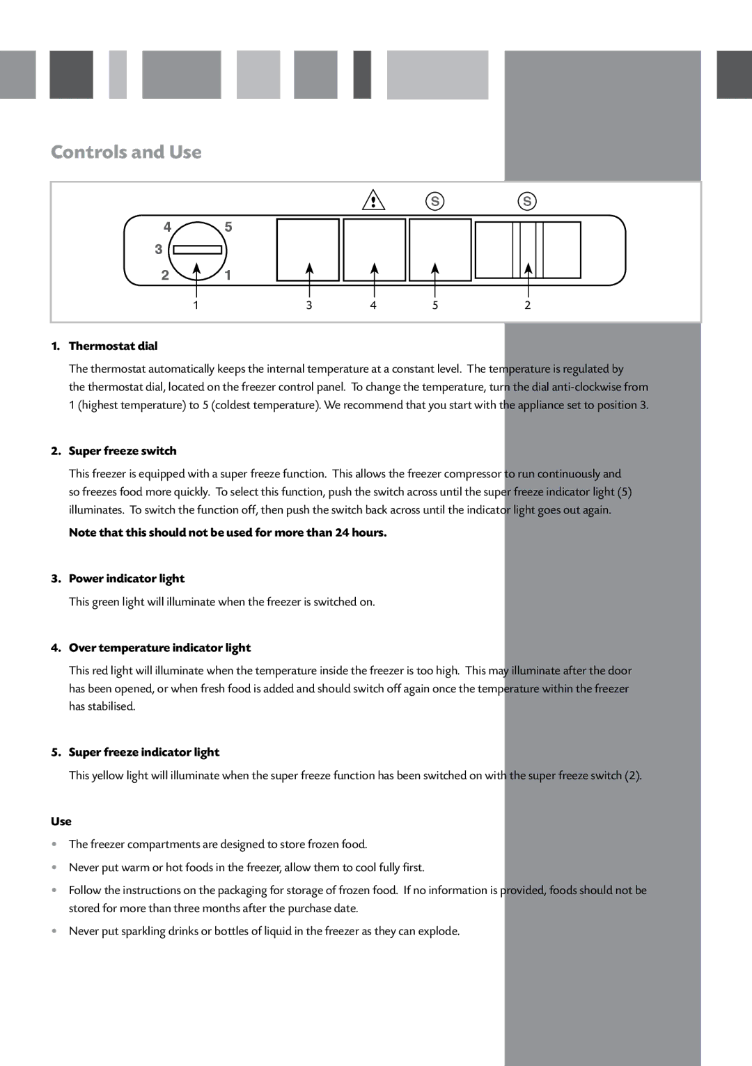 CDA FW281 manual Controls and Use 