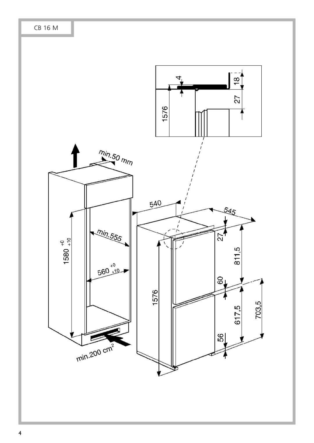 CDA FW870 manual CB 16 M 