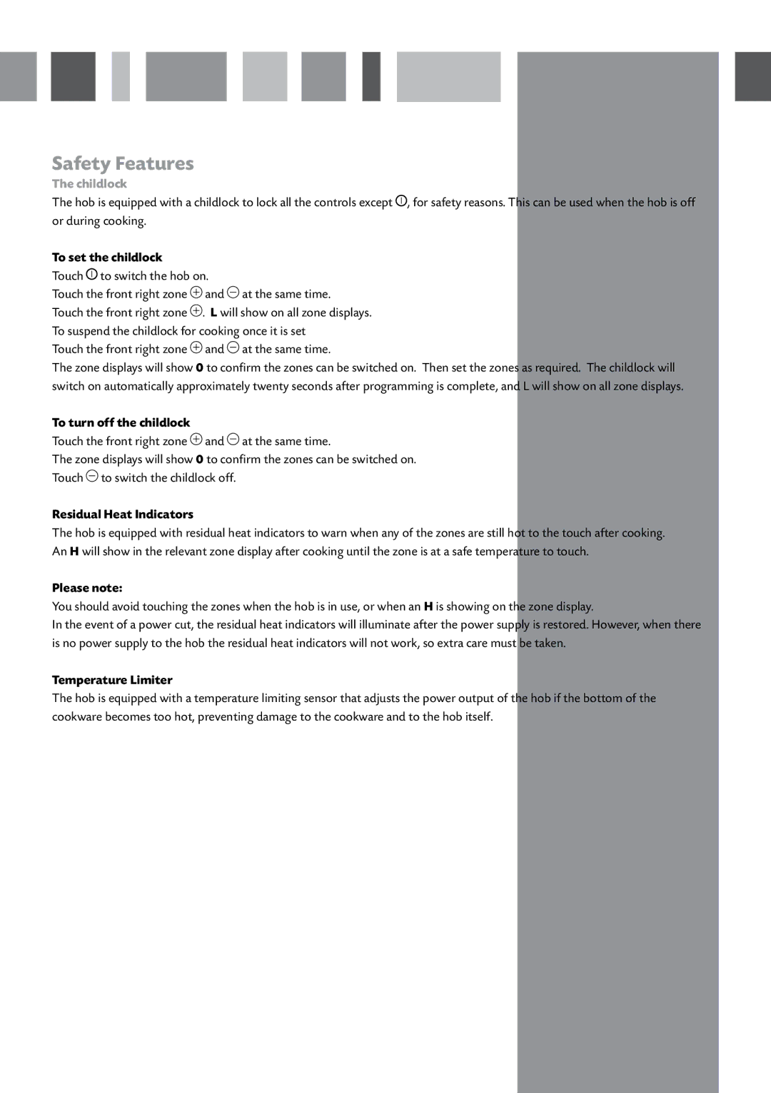 CDA HVC65 manual Safety Features 