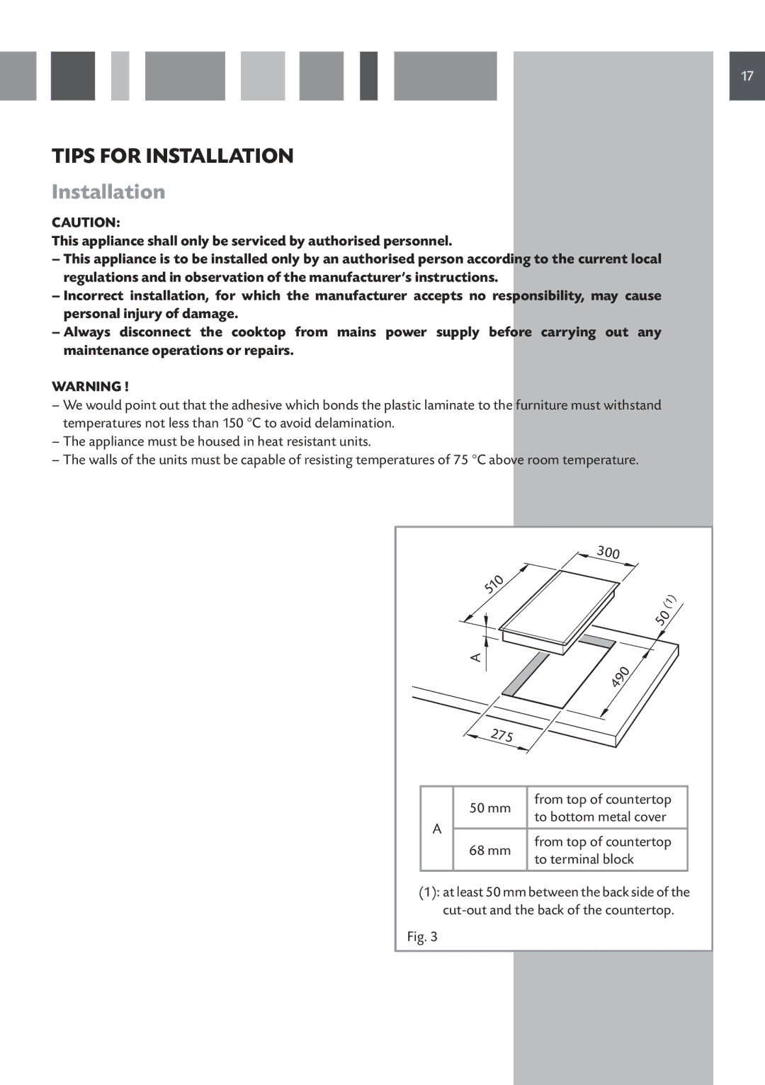 CDA HVN 32 manual Tips for Installation 