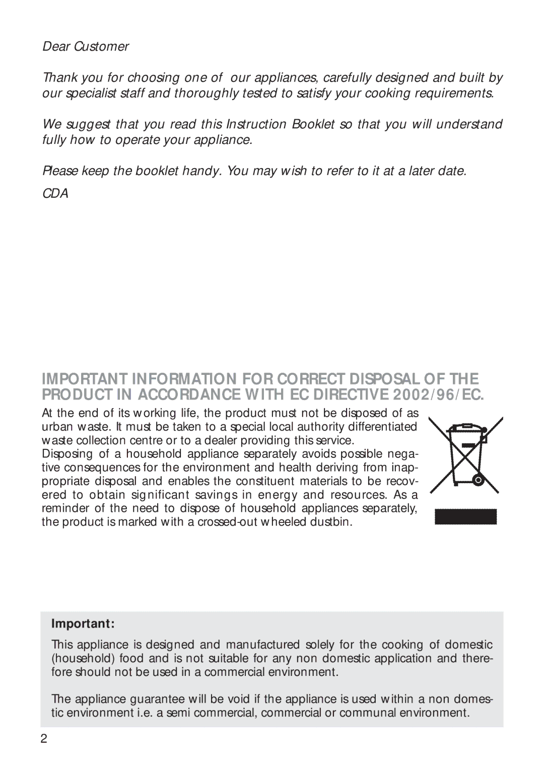 CDA RC 9000 installation instructions Cda 