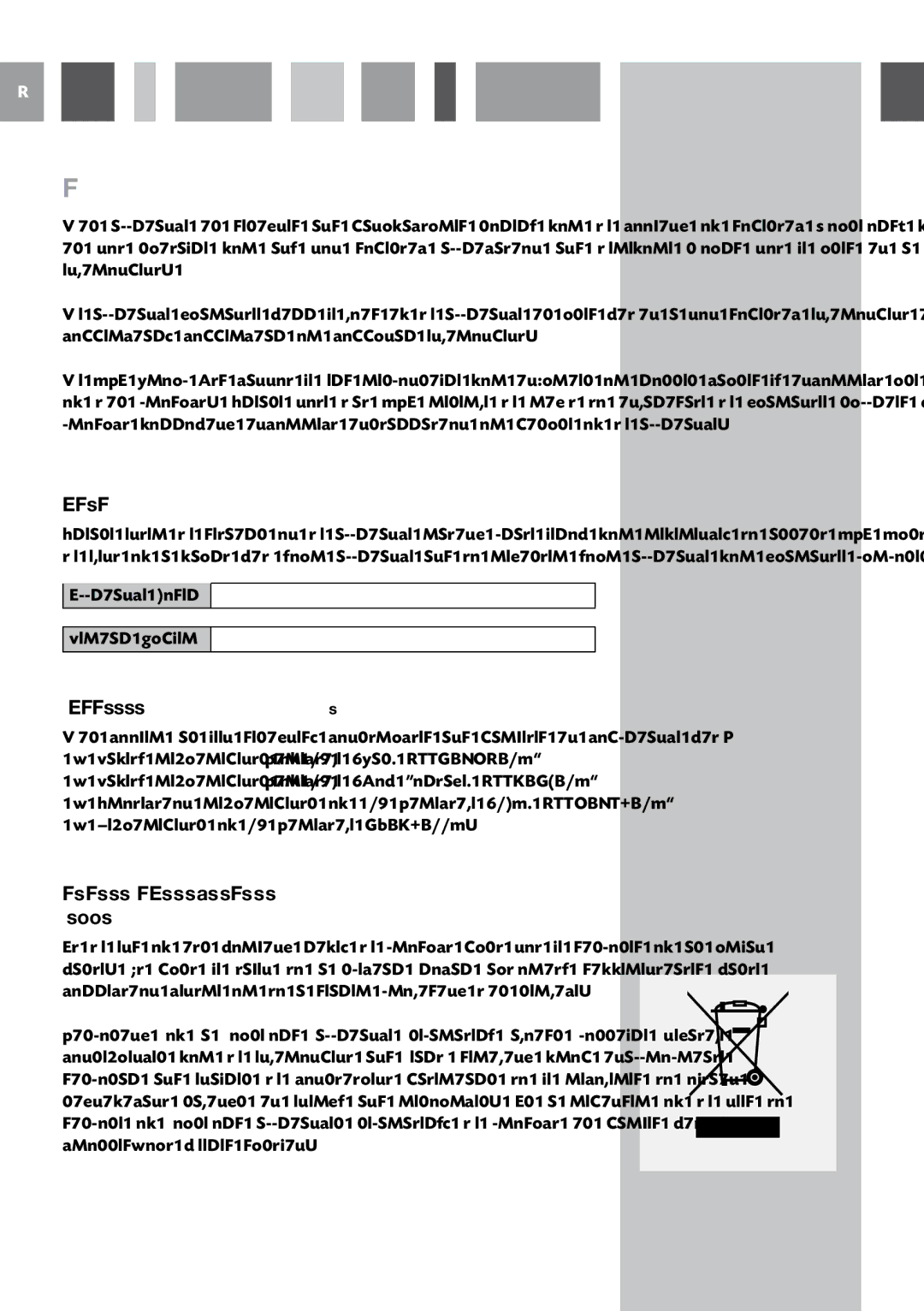 CDA RV 701 SS manual Appliance Information, Declaration of CE Conformity 