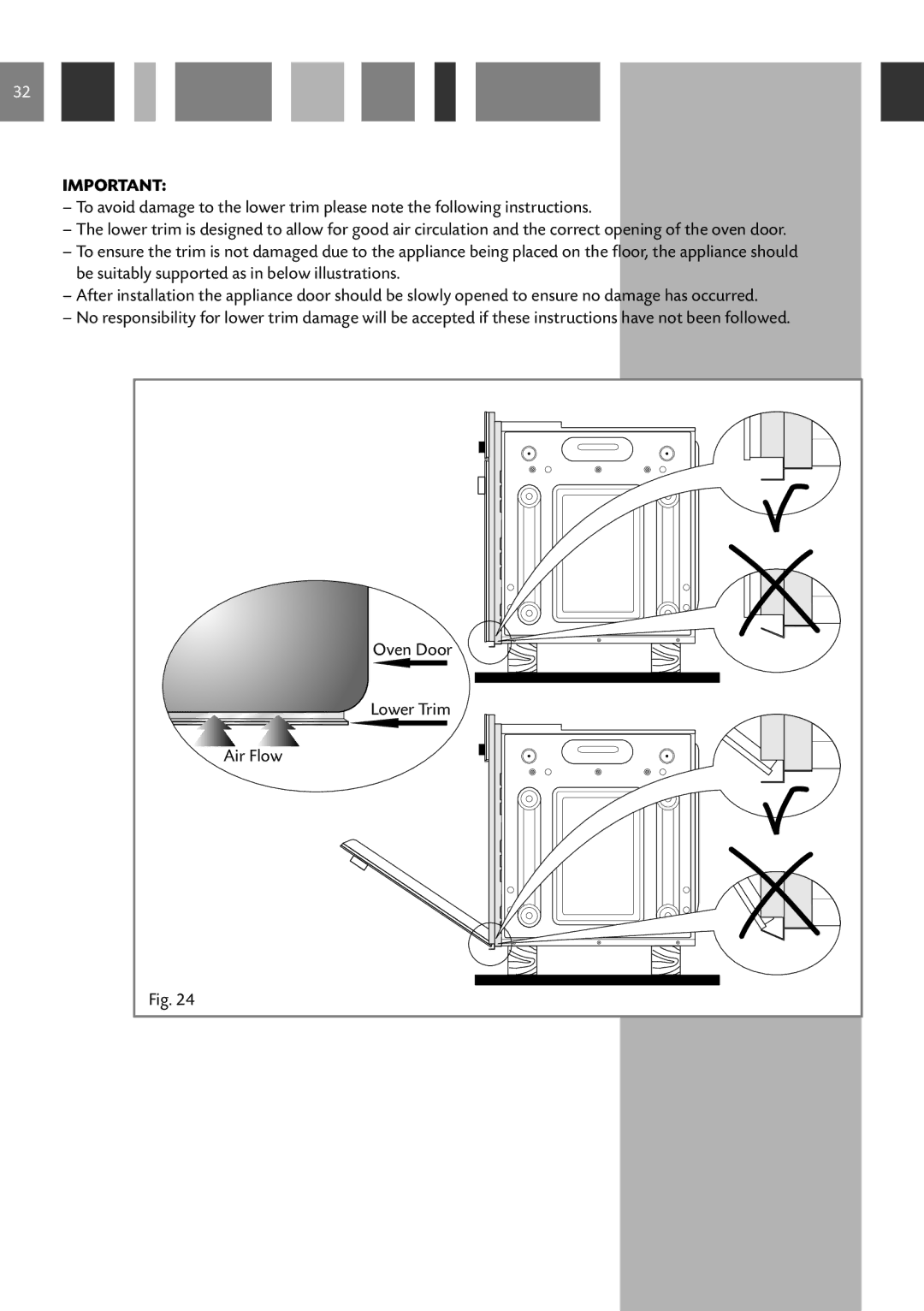 CDA SV 210 manual Air Flow 