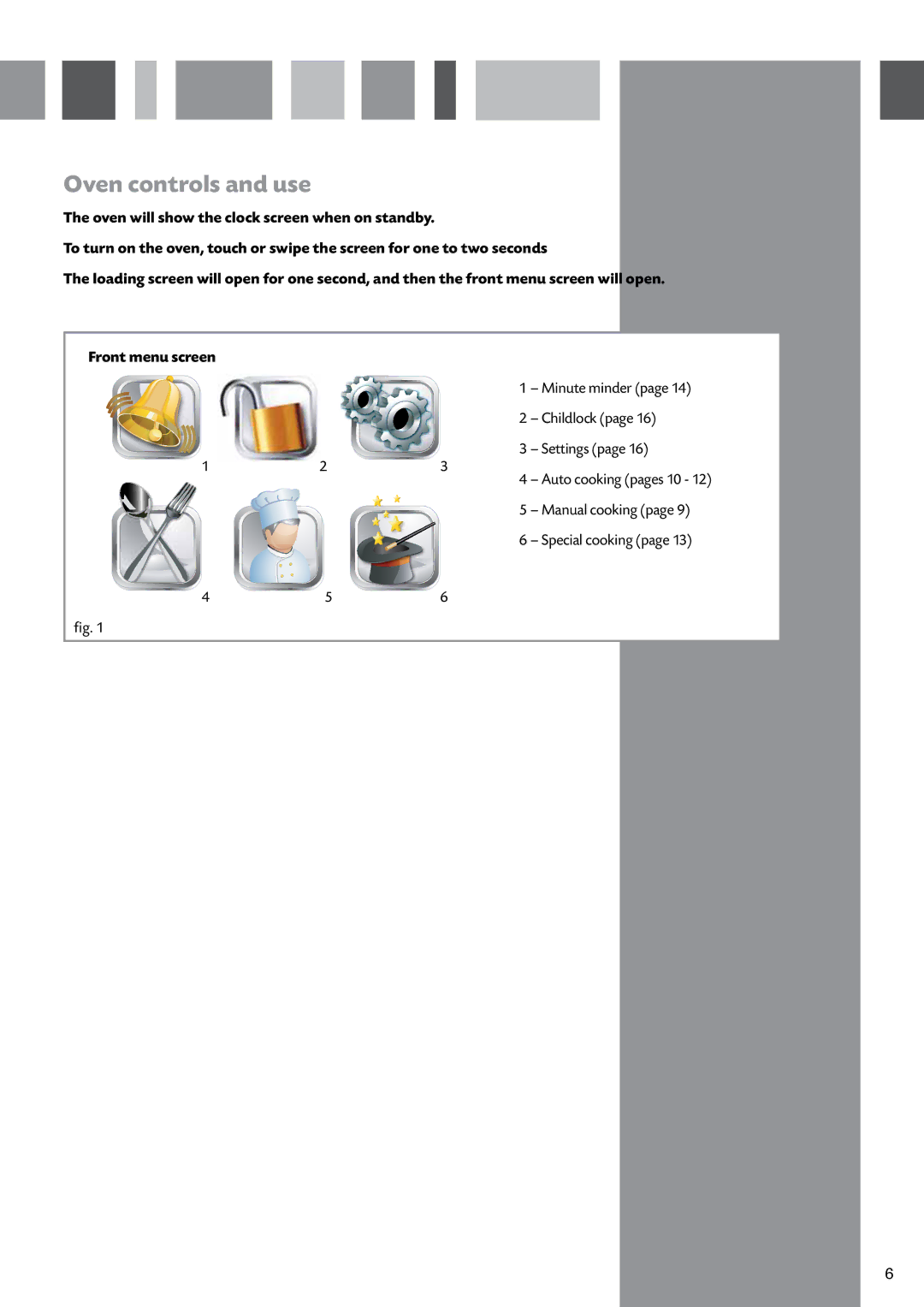 CDA SV310SS manual Oven controls and use 