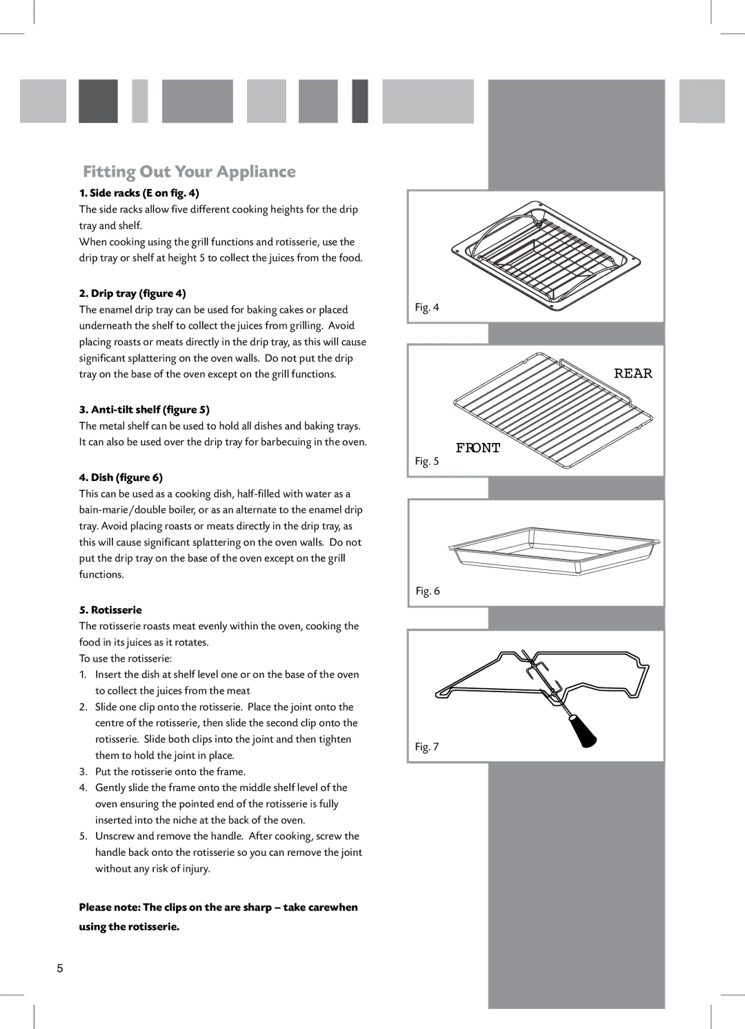 CDA SV500 manual Fitting Out Your Appliance 