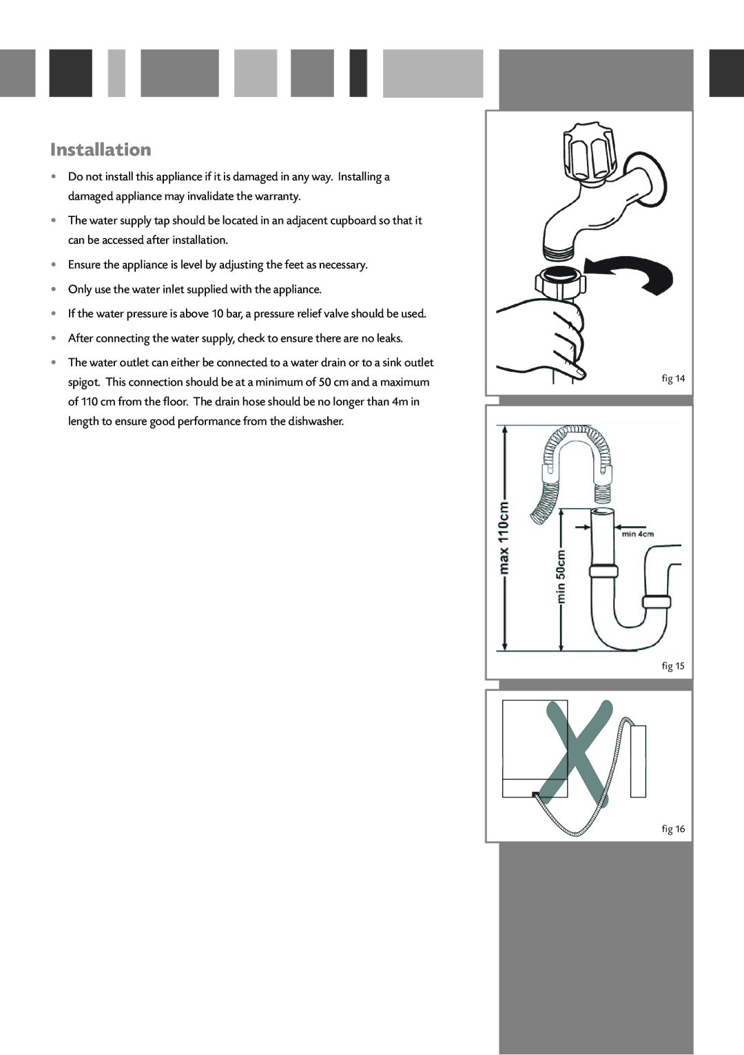 CDA WC140 manual Installation 