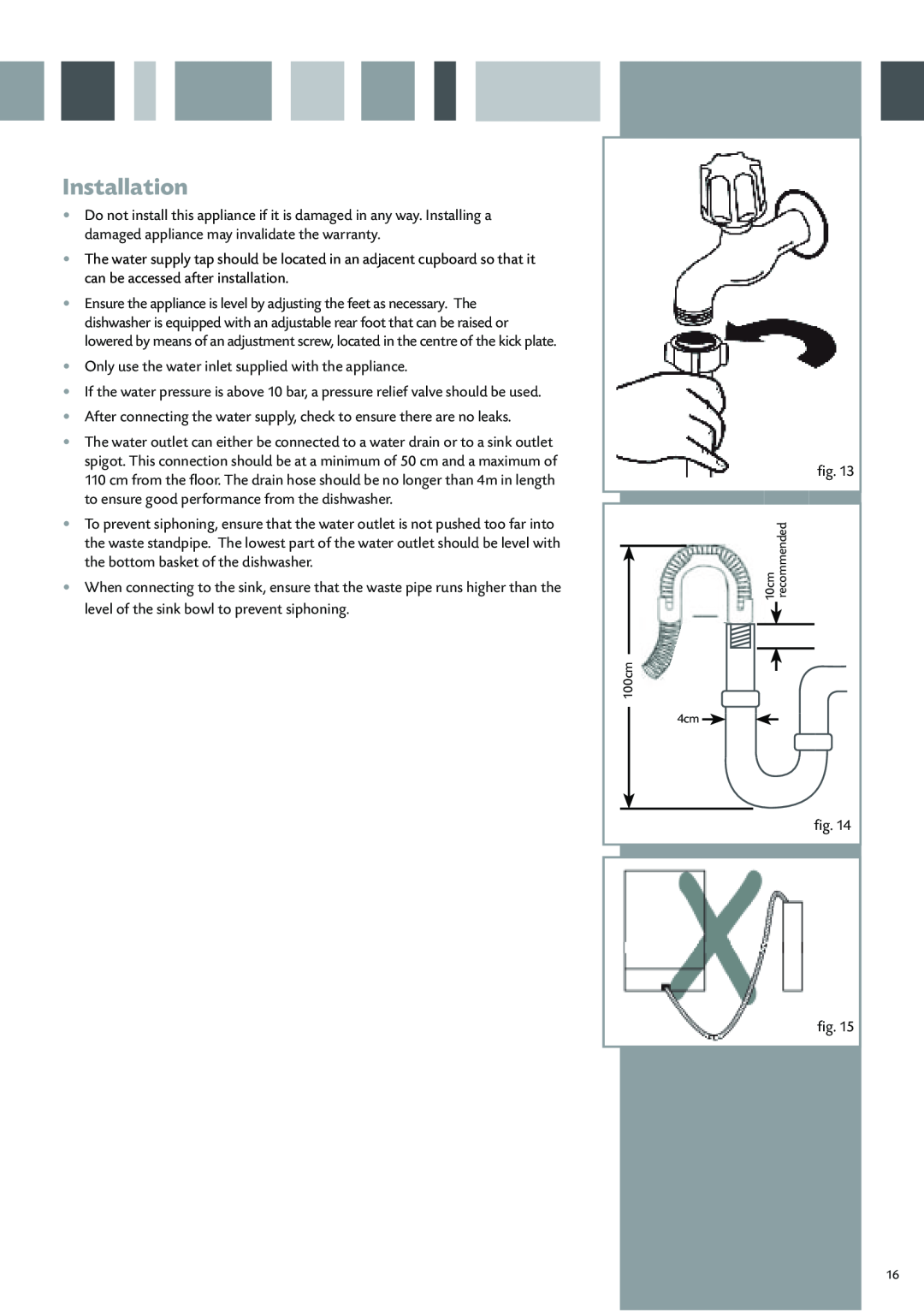 CDA WC370 manual Installation 