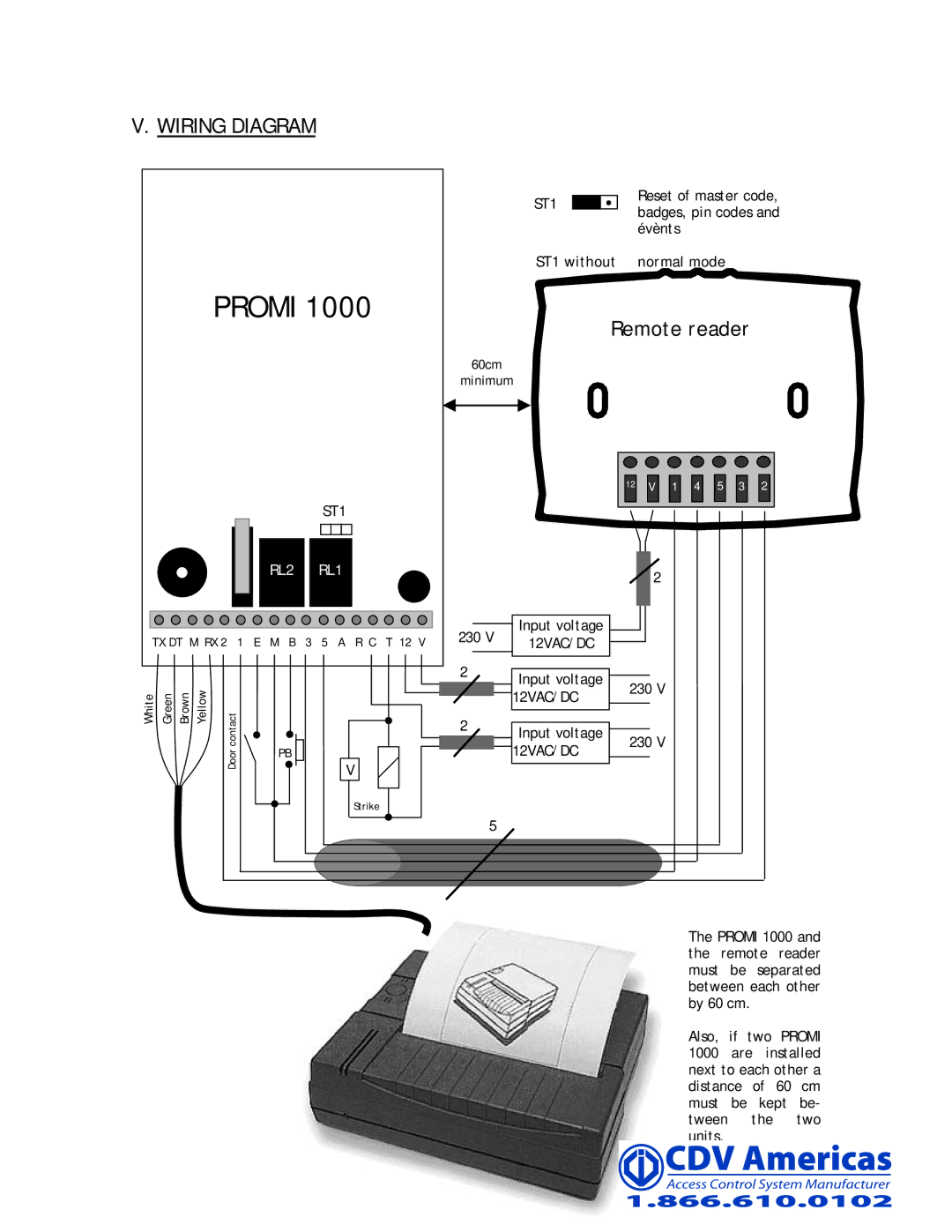 CDV Software PROMI 1000 manual Promi, ST1 without no rmal mode 