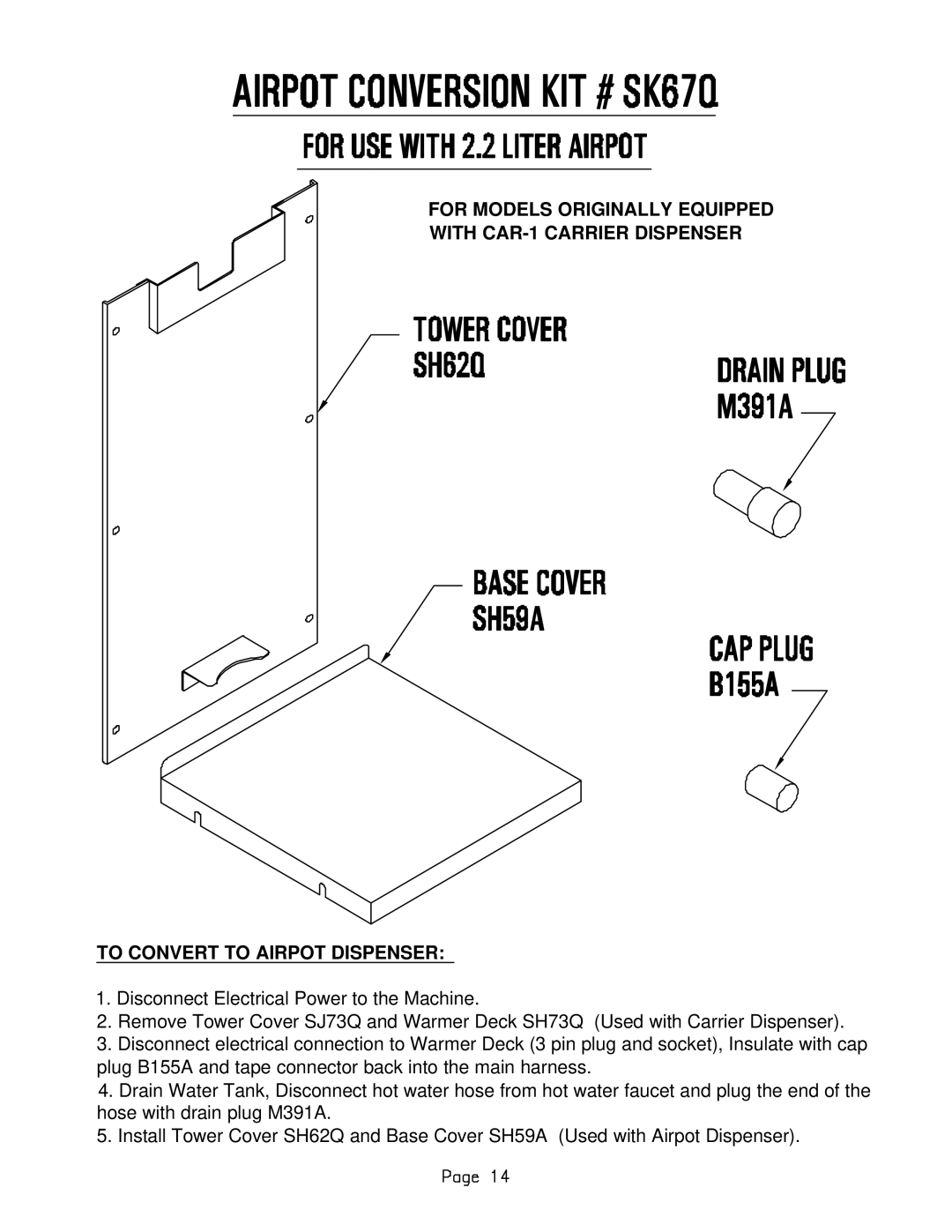 Cecilware 2-QB manual 