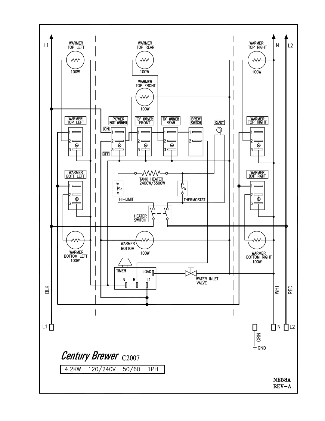 Cecilware 2000 manual 