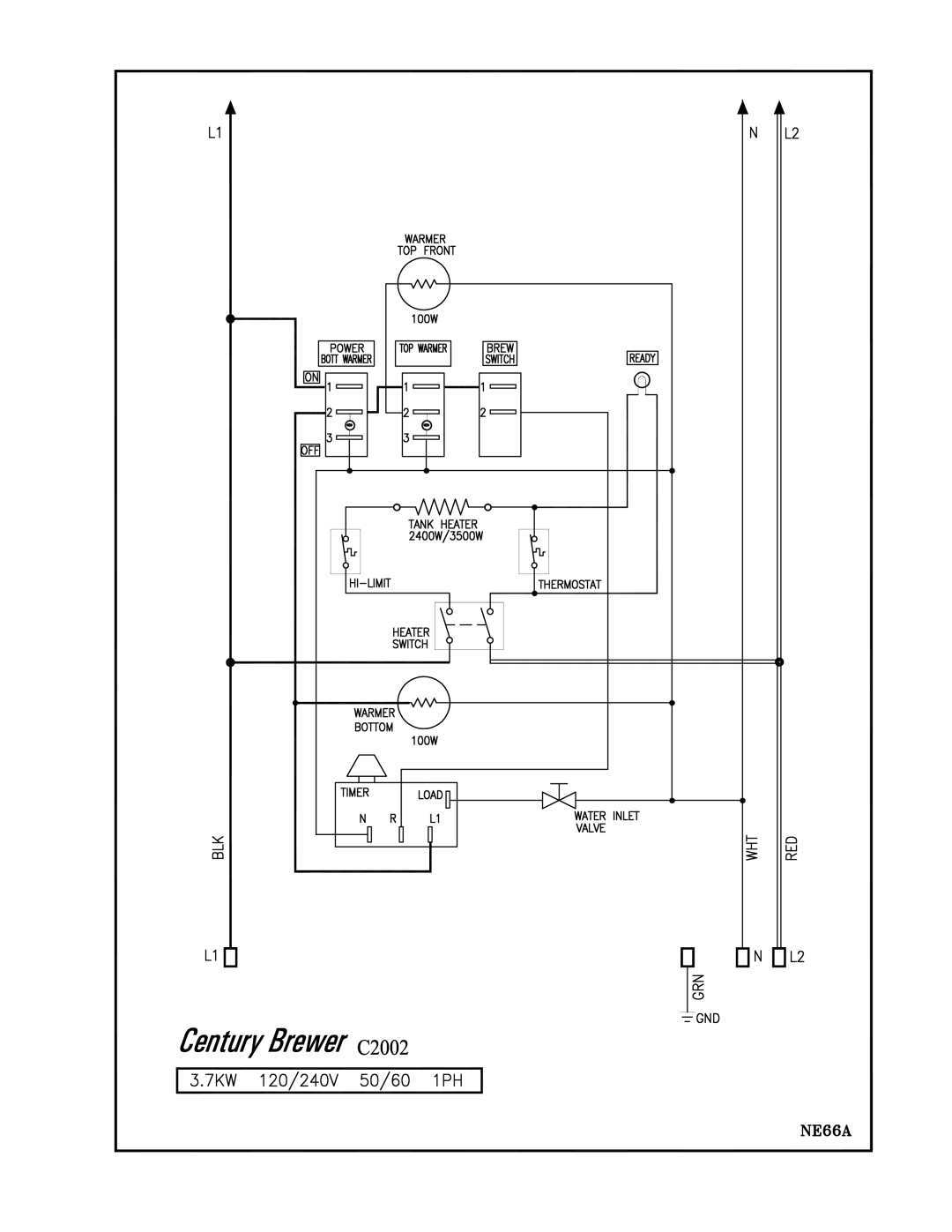 Cecilware 2000 manual 