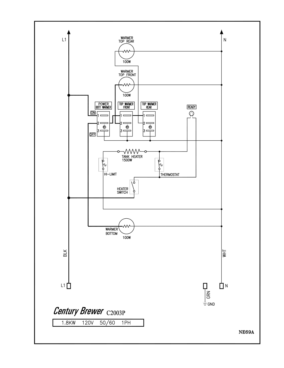 Cecilware 2000 manual 