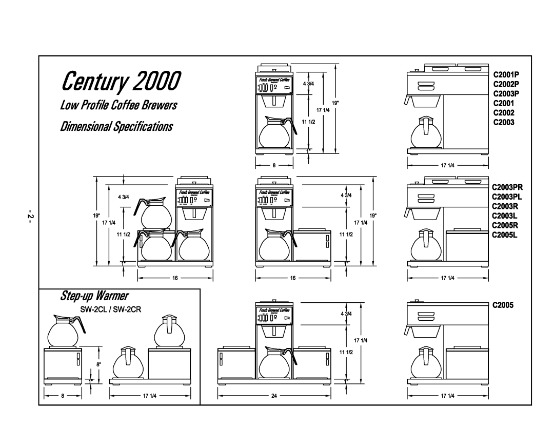 Cecilware 2000 manual 