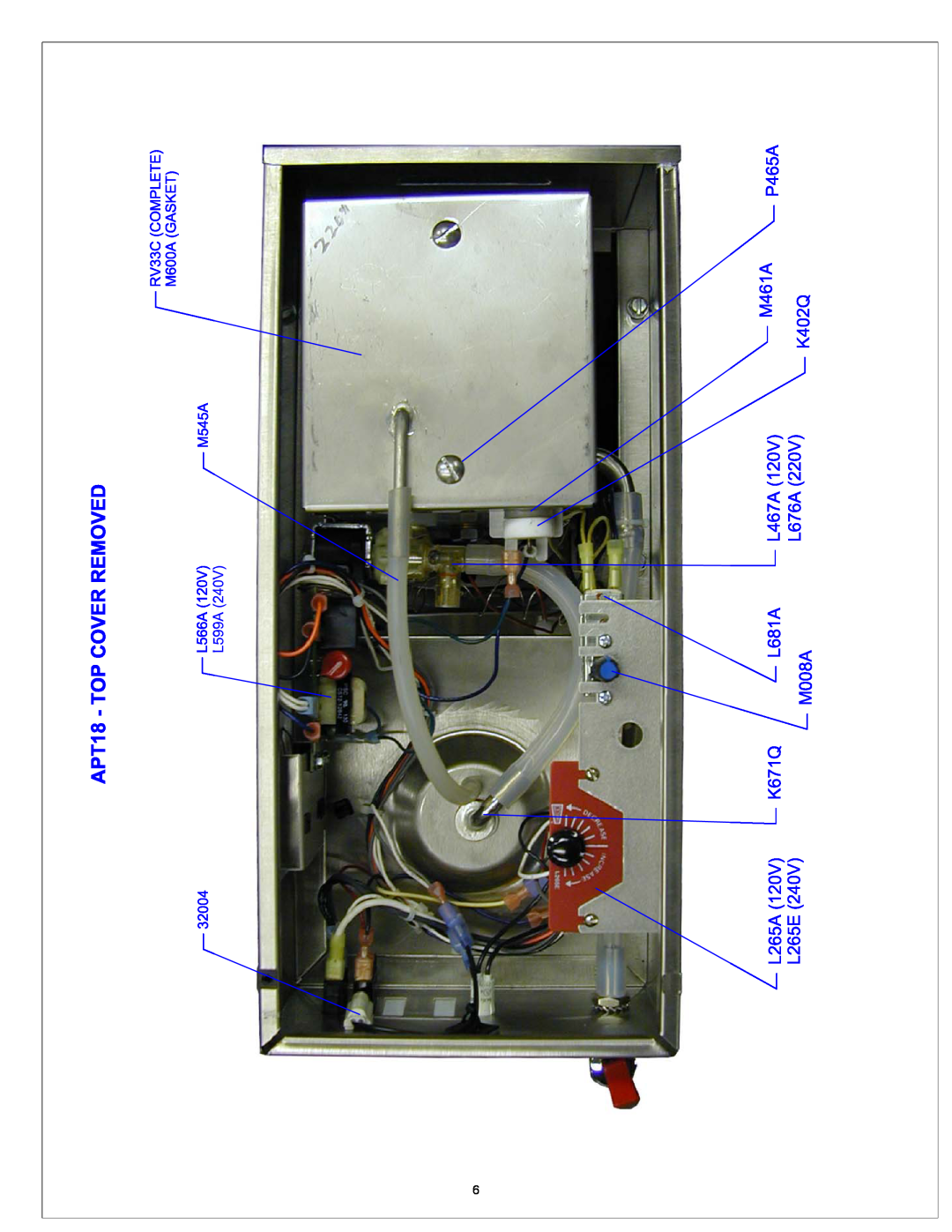 Cecilware APT100WT, APT18WT manual 