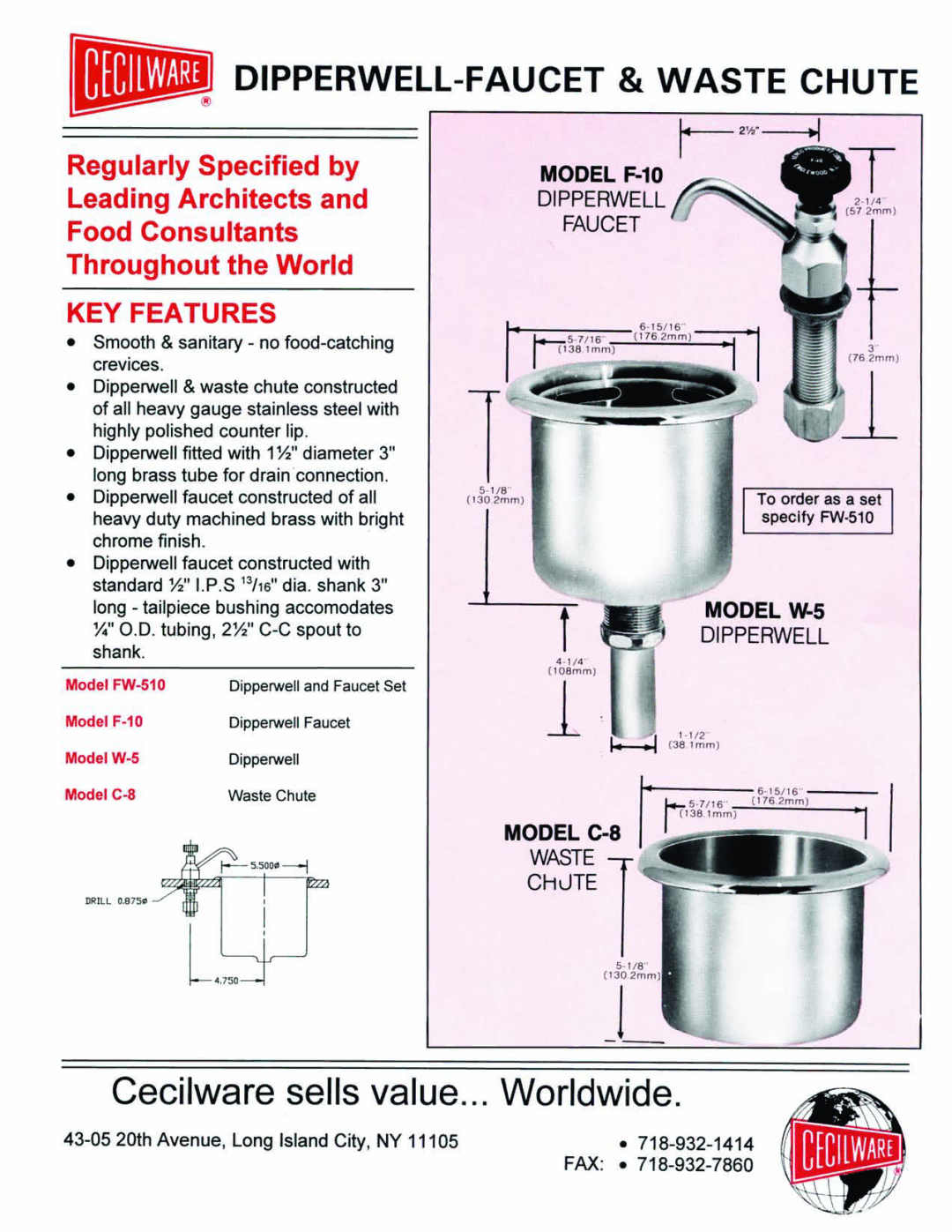 Cecilware F-10 manual 