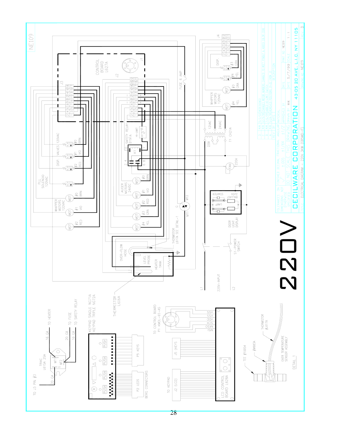 Cecilware GB-IT operation manual 