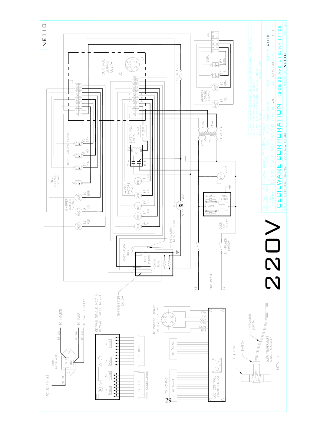 Cecilware GB-IT operation manual 