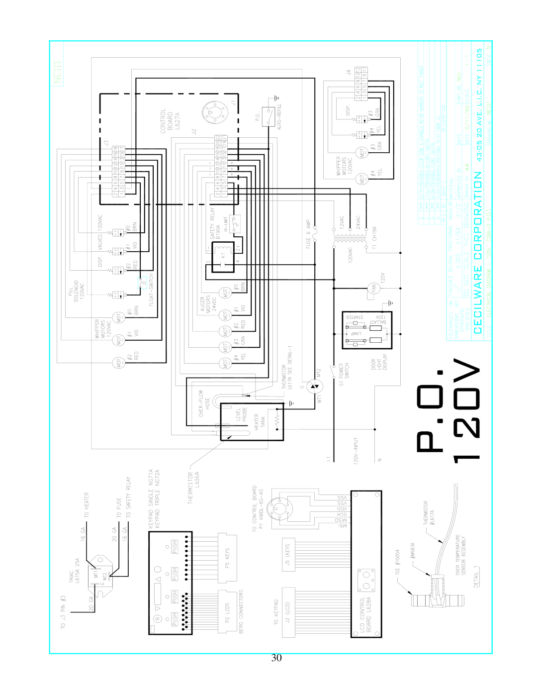 Cecilware GB-IT operation manual 