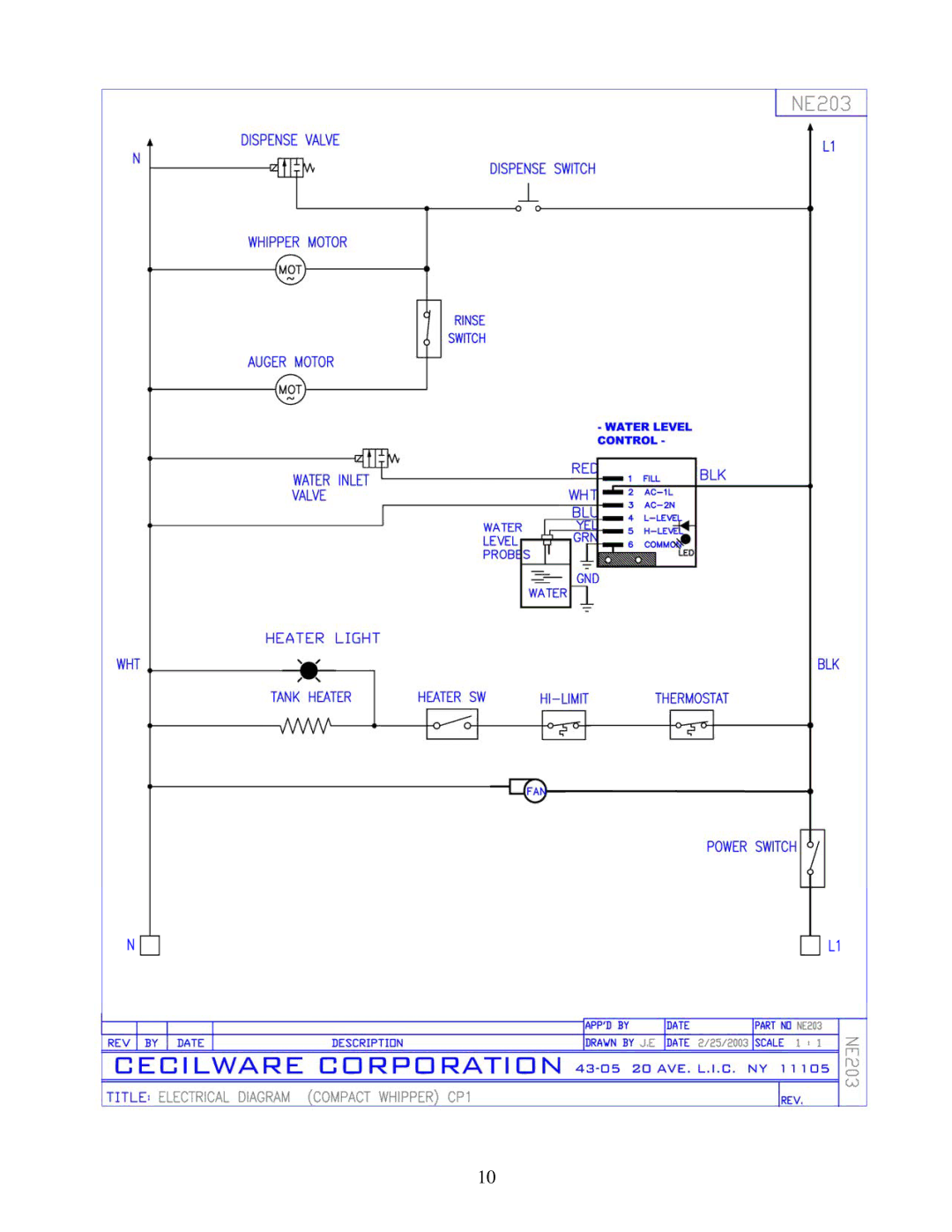 Cecilware GB3CP, GB1HC-CP-PC*, GB1CP, GB2-CP, GB2CP, GB2HC-CP-PC* manual 