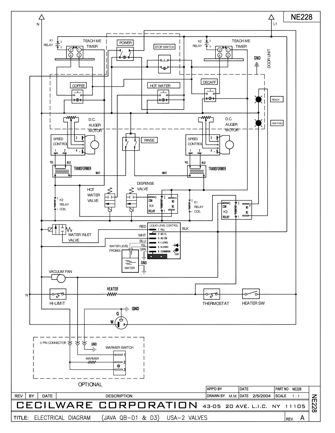 Cecilware JAVA 2-QB-DC, JAVA 2-QB-D2, JAVA 2-QB-D3, JAVA 2-QB-D1 manual Teach ME 