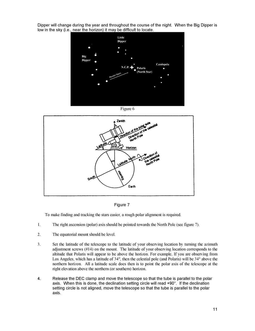 Celestron 1510, 21077, 31027, 21016 instruction manual 