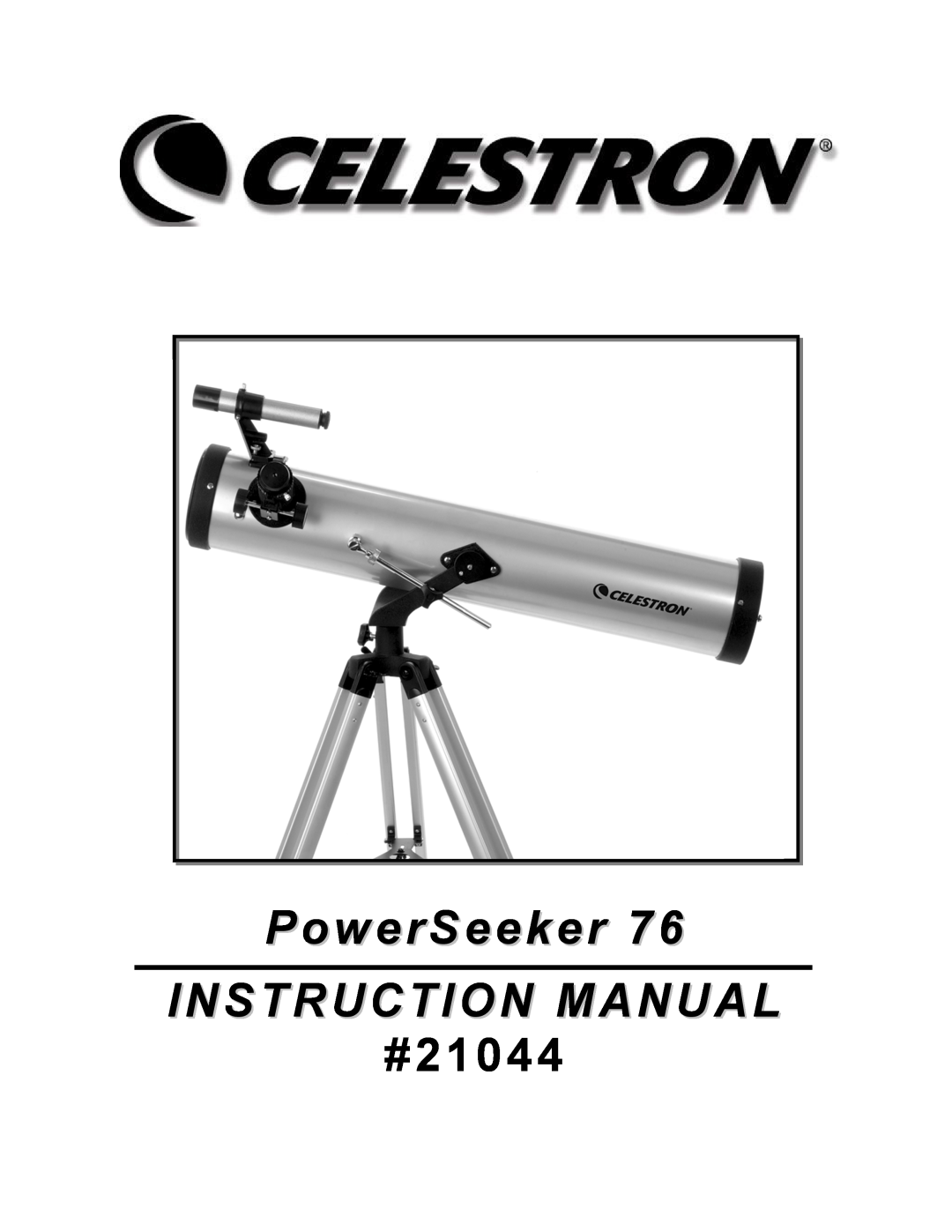 Celestron 76 manual #21044 