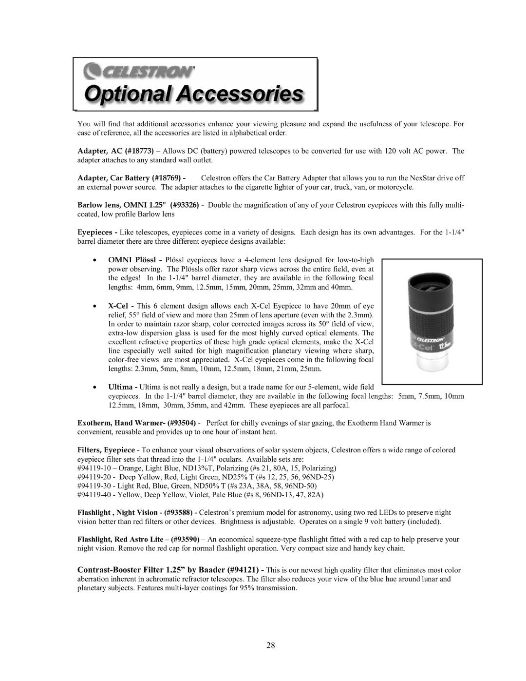 Celestron 80GTL manual 