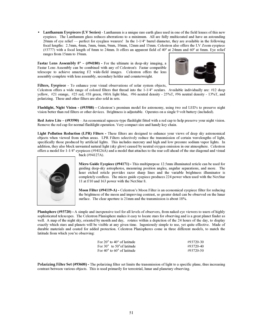 Celestron 93507 manual 