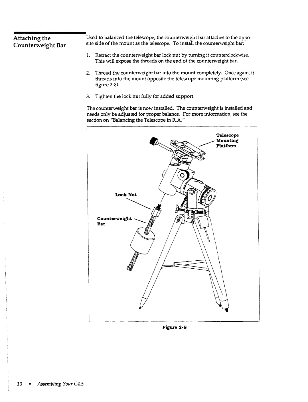 Celestron C4.5 manual 