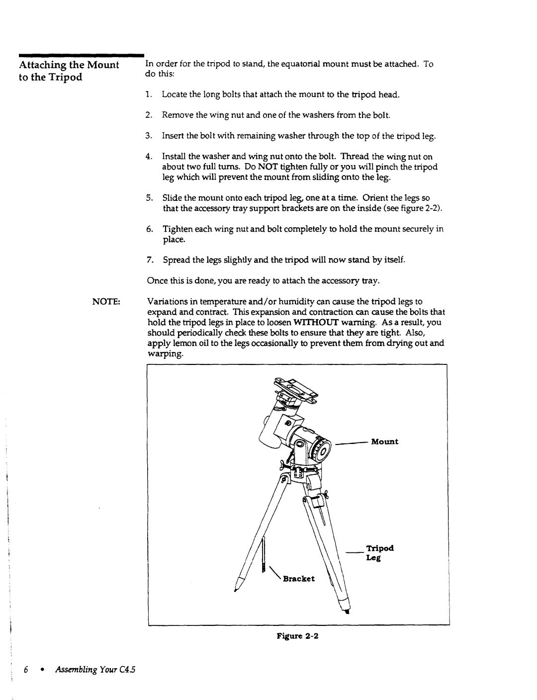 Celestron C4.5 manual 