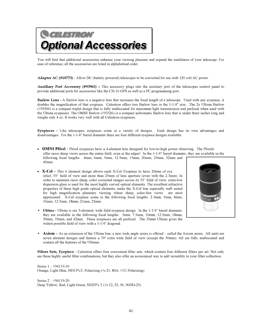 Celestron C6-RGT manual 