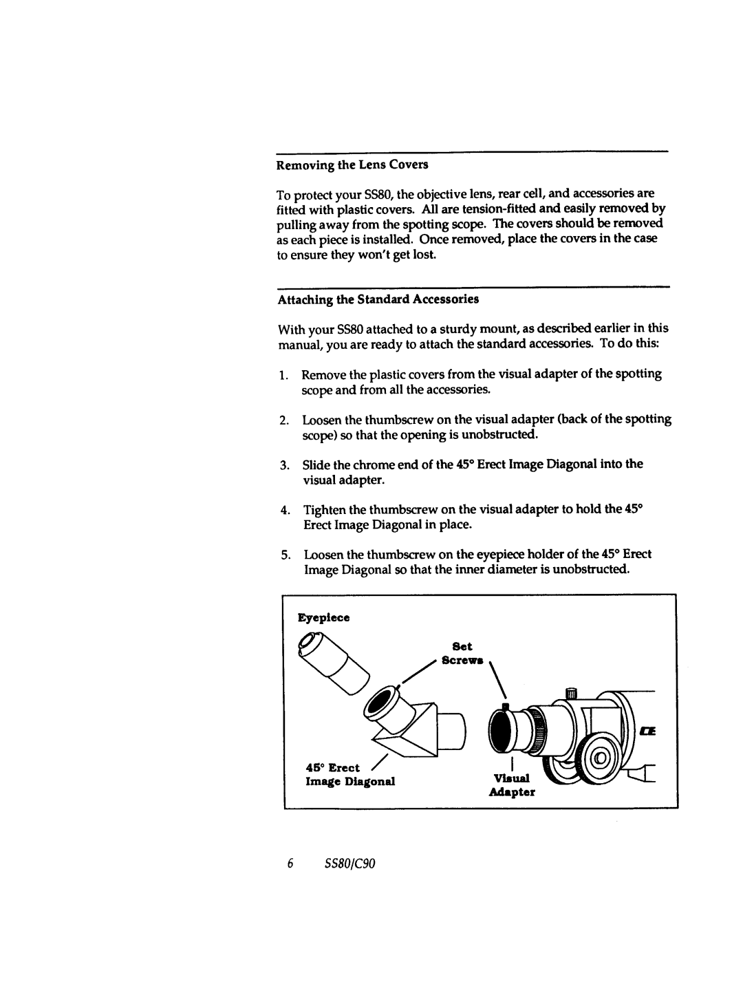 Celestron SS80 manual