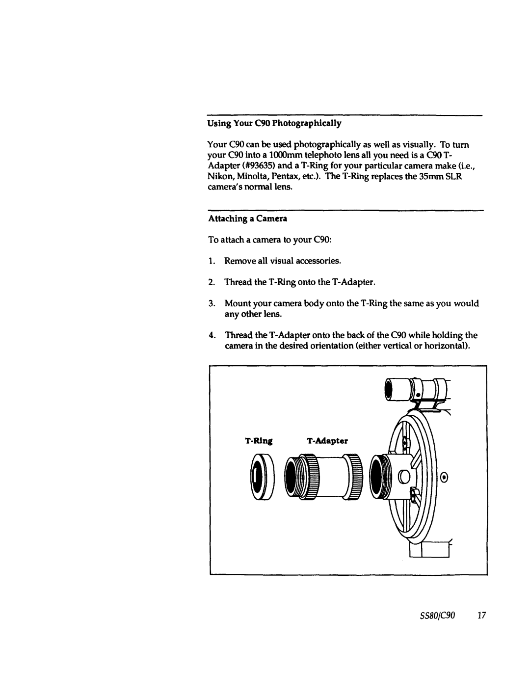 Celestron SS80 manual 