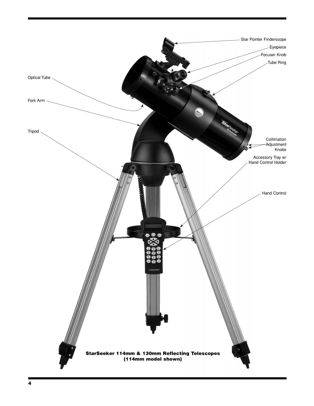 Celestron StarSeeker instruction manual 