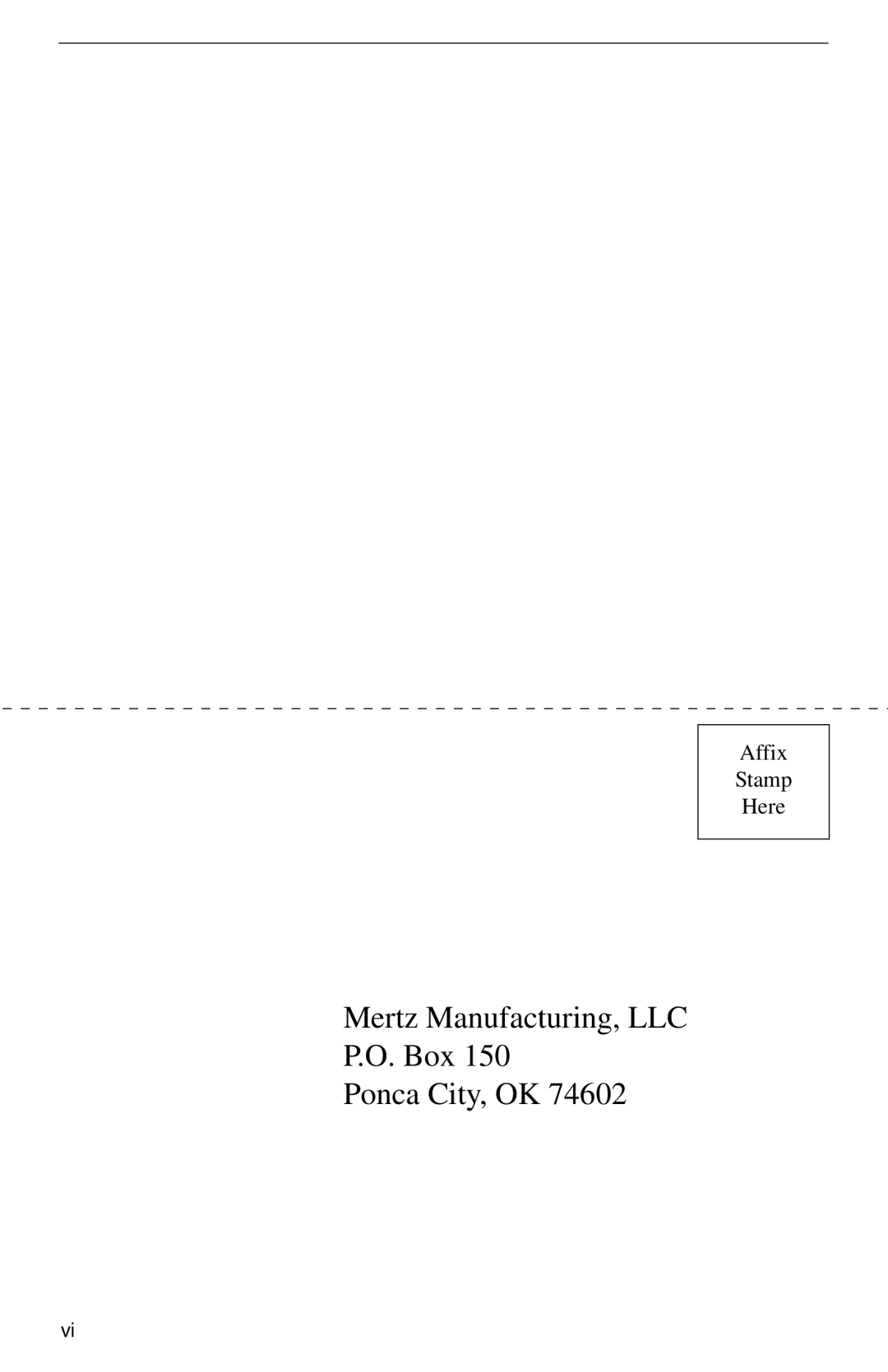 Cellboost 999-823 manual Mertz Manufacturing, LLC Box Ponca City, OK 