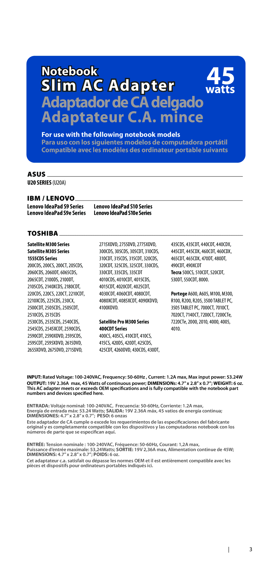 Cellular Innovations digipower manual Lenovo IdeaPad S10 Series, Lenovo IdeaPad S10e Series 