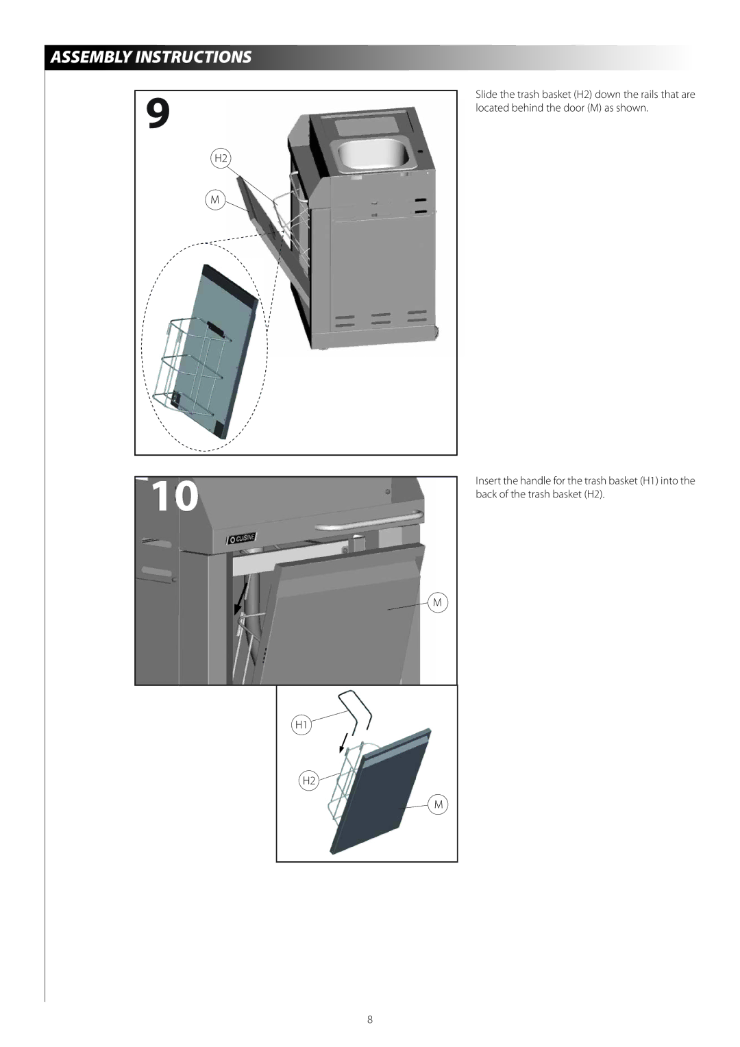 Centro 120407 warranty Assembly Instructions 