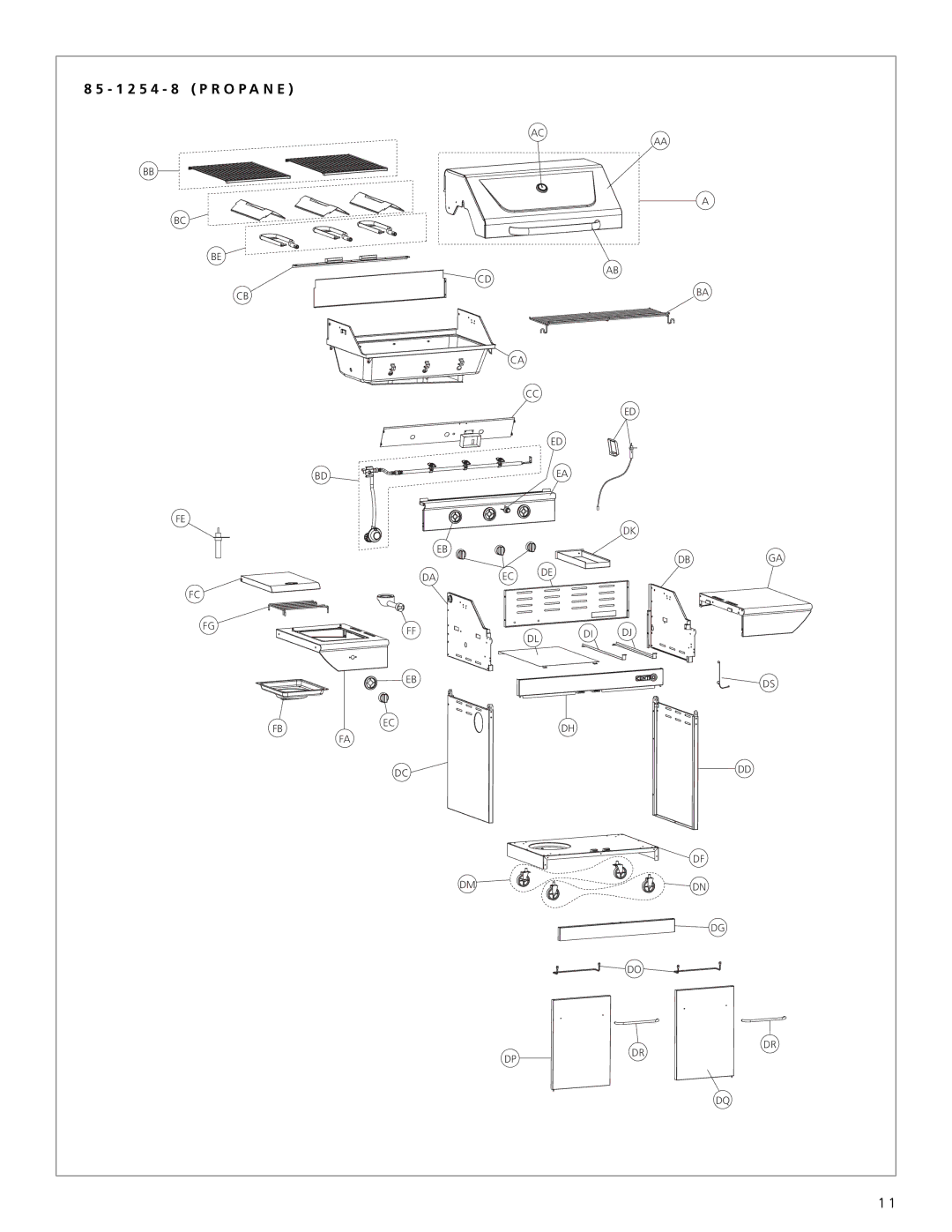 Centro 4000B warranty 1 2 5 4 8 P R O P a N E 