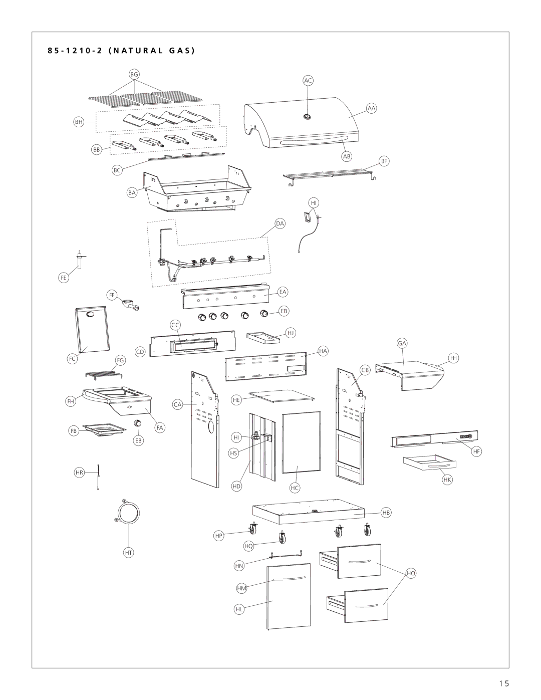 Centro 5000AS warranty 1 2 1 0 2 N a T U R a L G a S 