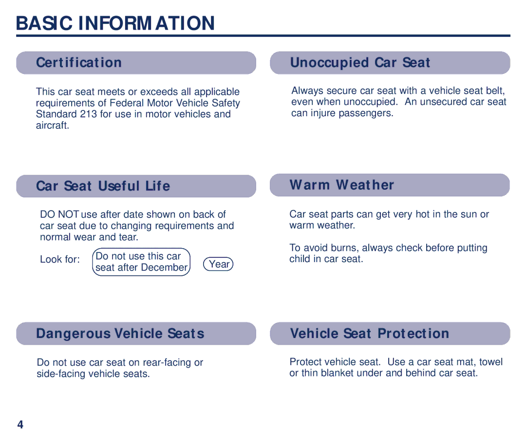 Century 45100 manual Basic Information 