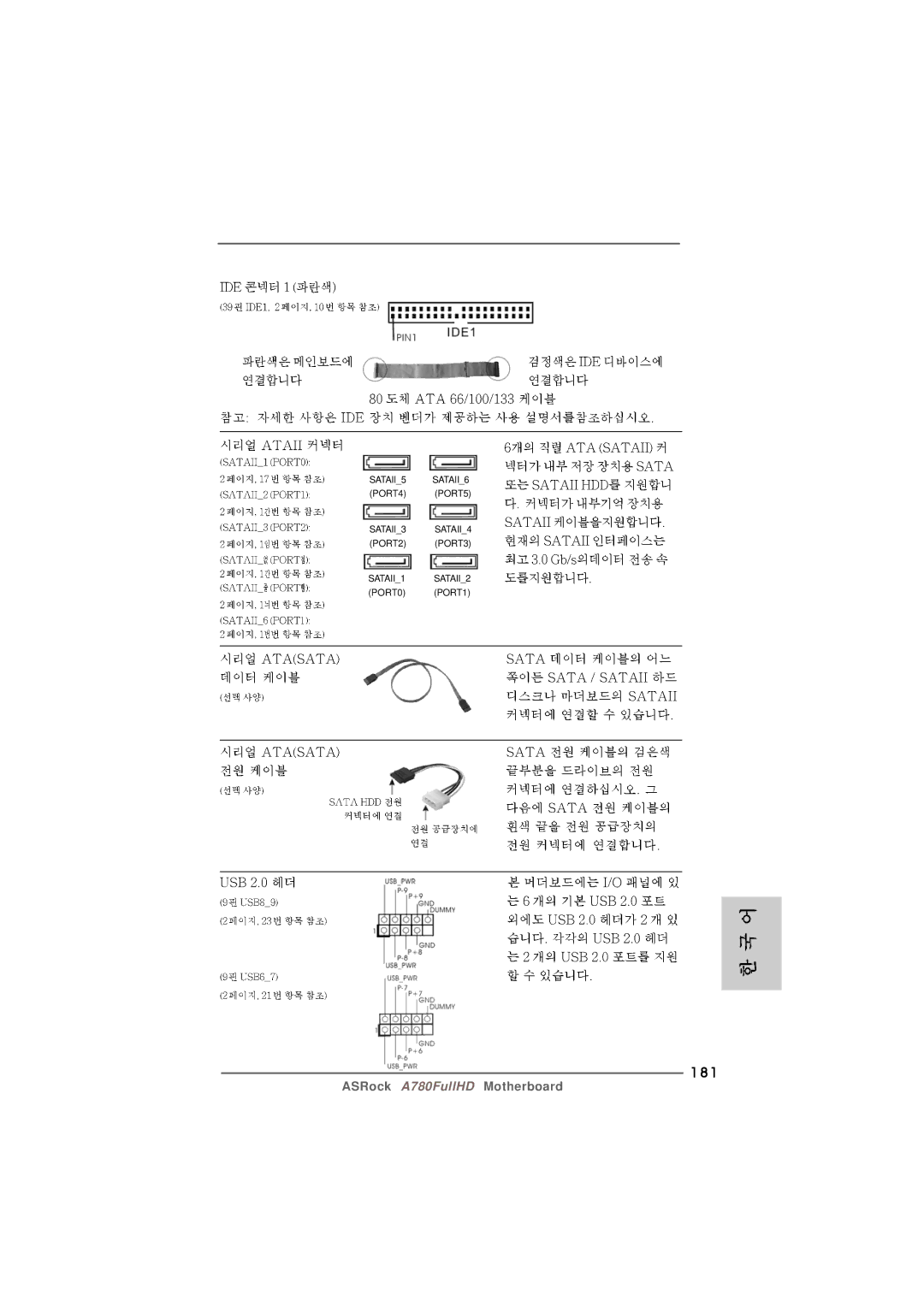 Century A780FULLHD specifications 181 