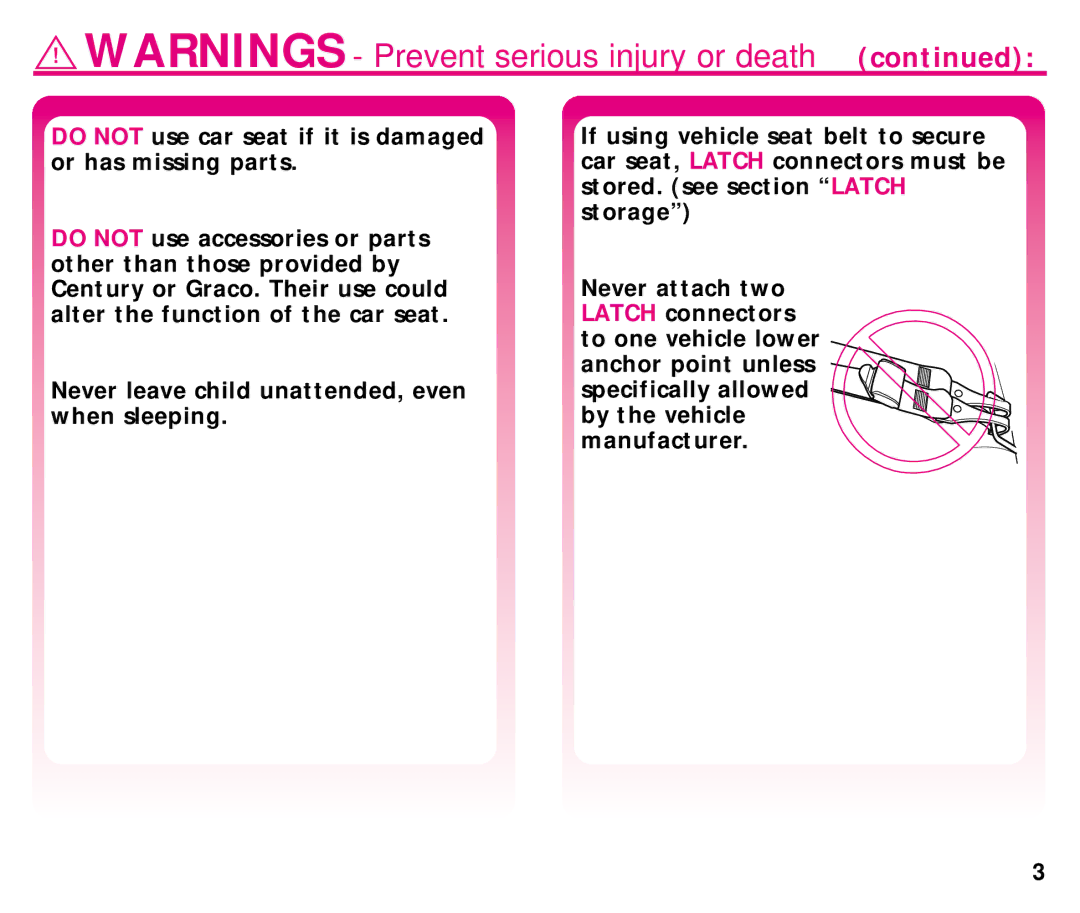 Century ISPB009BA manual 